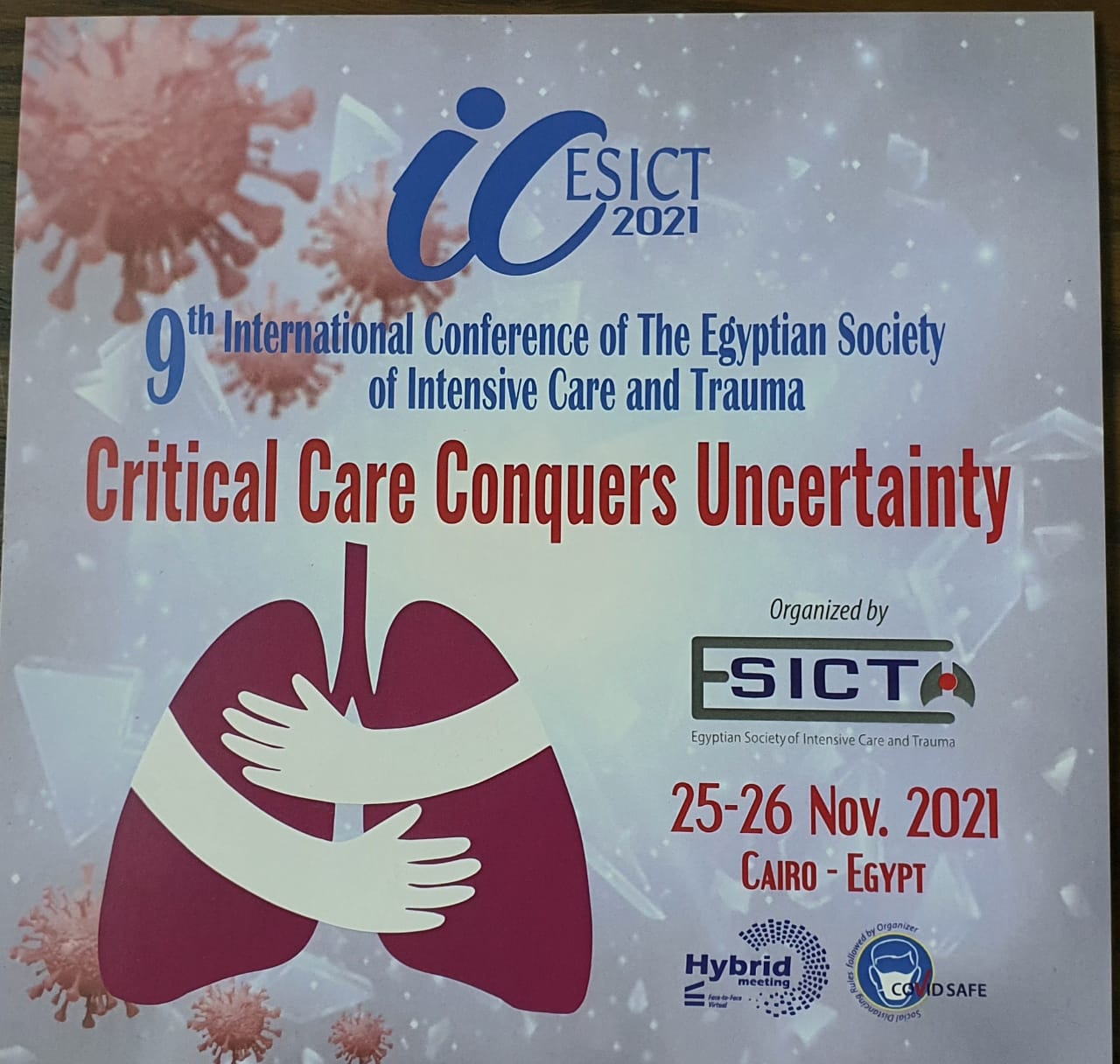 9th International Conference of the Egyptian Society of Intensive Care and Trauma